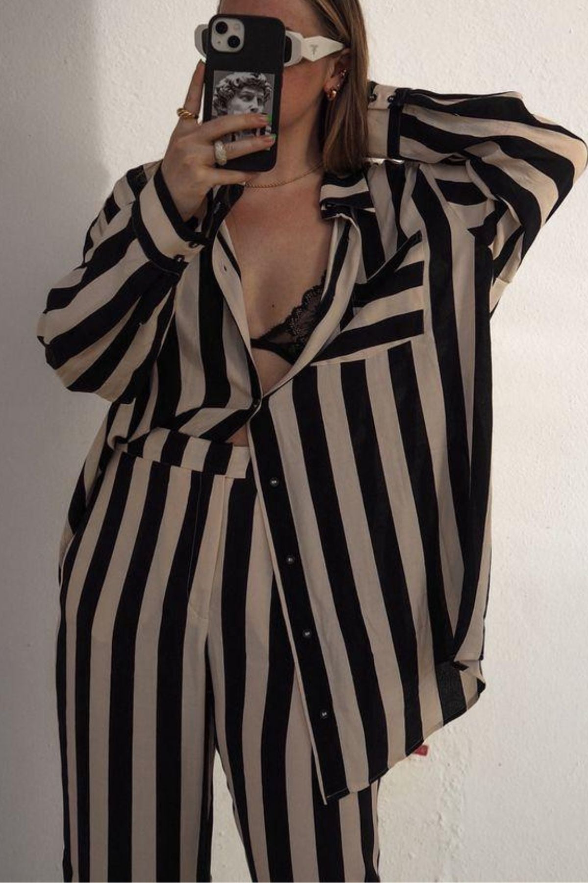 Black Beige NIGHT SUIT